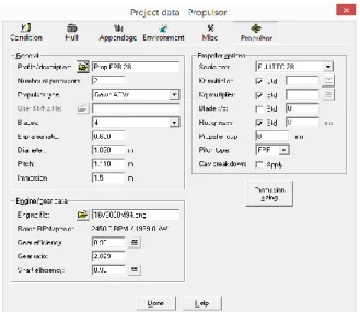 Gambar 5.2 Propulsor 