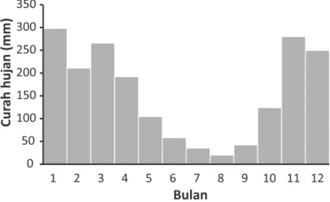 Gambar 3. Analisis Neraca Air pada Pola Tanam Jagung Manis – Jagung Manis – Ubi JalarPerwitasari, et al.