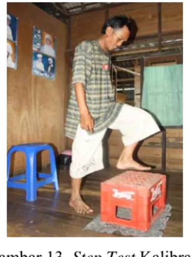 Gambar 13  Step Test Kalibrasi   