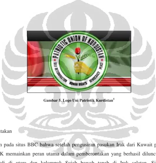 Gambar 5. Logo Uni Patriotik Kurdistan 5