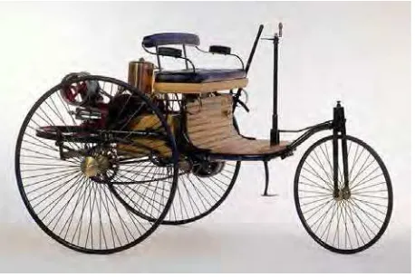 Figure 1.1 Benz patented motor car. 