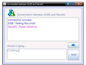 Gambar-6 Tampilan Instant Message 
