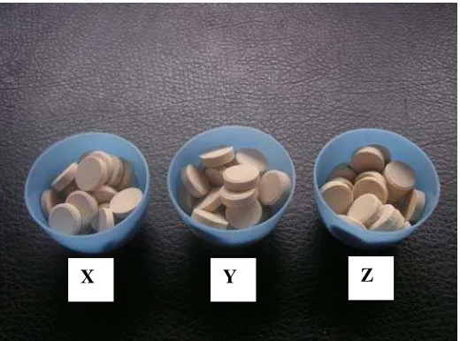 Gambar 5. Formula sagu instan 