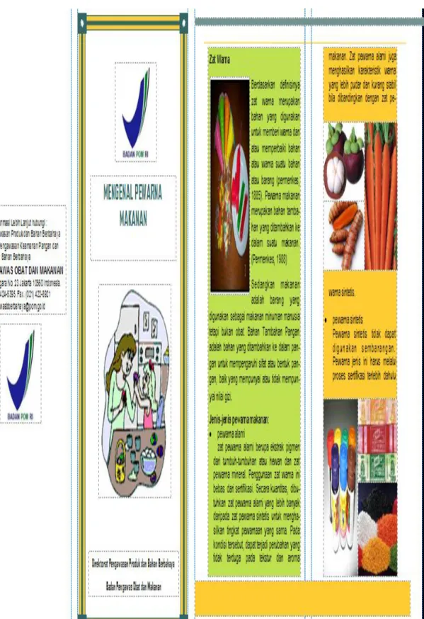 Gambar 5.1. Draft leaflet bagian depan 