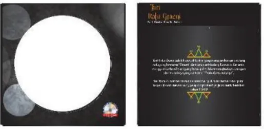 Gambar IV.11 Tampilan Cover CD Video tari Ratu Graeni  Sumber : Dokumen Pribadi (28 Juni 2018) 