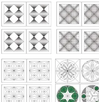 Gambar 1.28 Motif geometris 