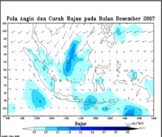 Gambar  9  Distribusi  Curah  Hujan  Bulanan  Daerah  Kototabang,  Pontianak,  dan  Biak  Periode  Maret   2007-Februari 2008 