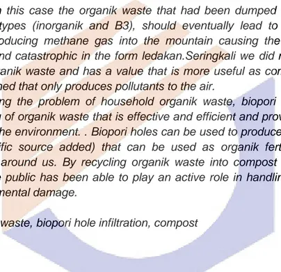 Gambar 1. Gunung sampah organik dan  anorganik yang tercampur  (sumber: www.studentpreuneur.co)                                POLBAN 