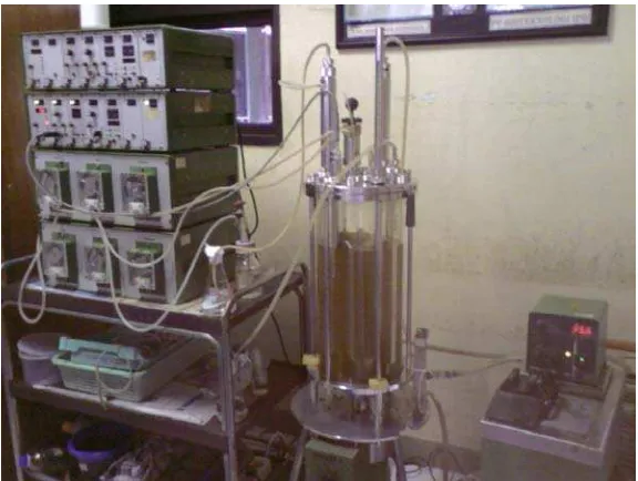 Gambar 3. Bioreaktor kapasitas 15 liter 