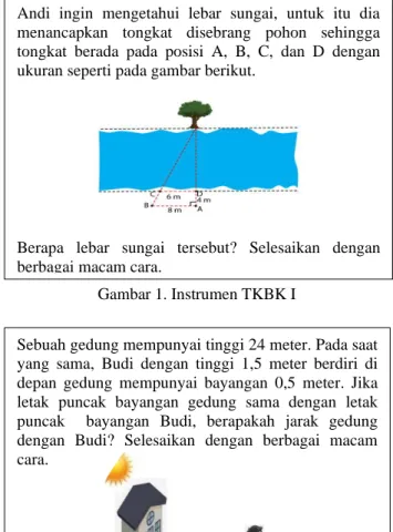 Gambar 1. Instrumen TKBK I 