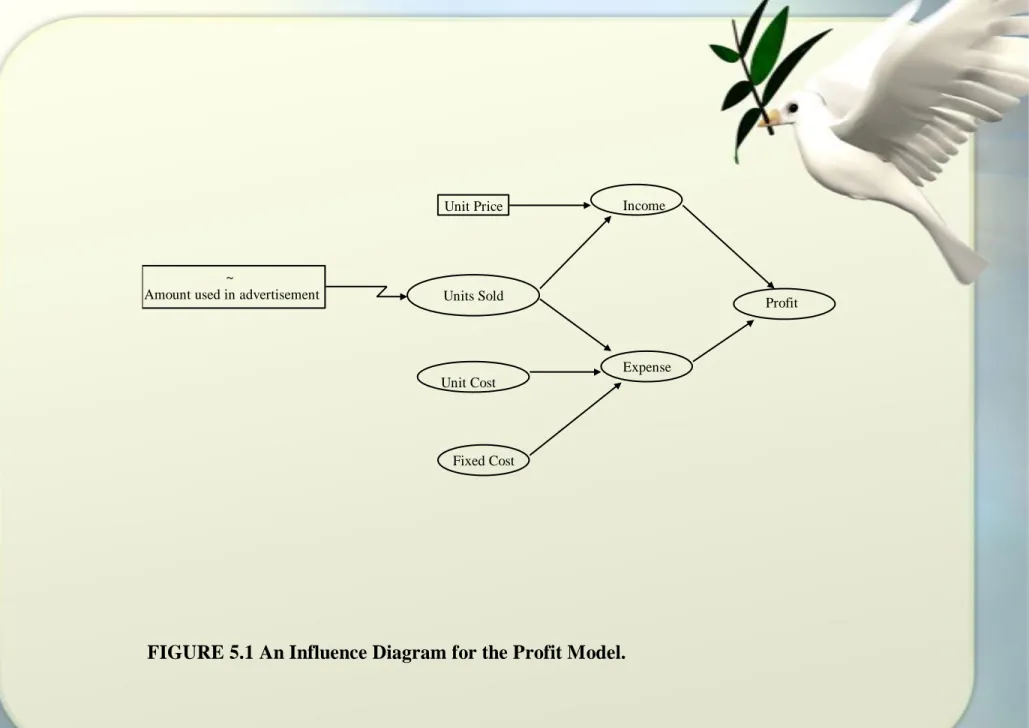FIGURE 5.1 An Influence Diagram for the Profit Model.