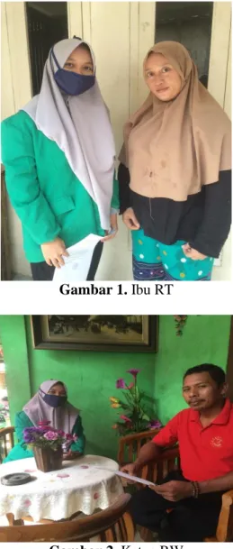 Gambar 1. Ibu RT 