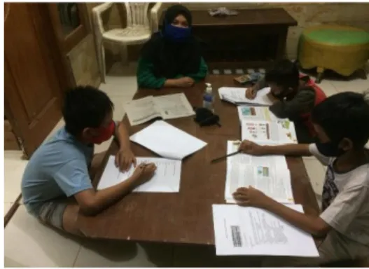 Gambar 4. Satu Siswa  