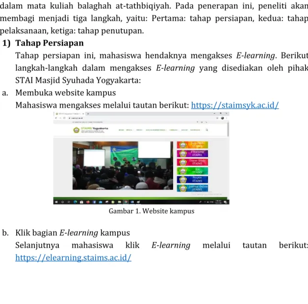 Gambar 1. Website kampus 