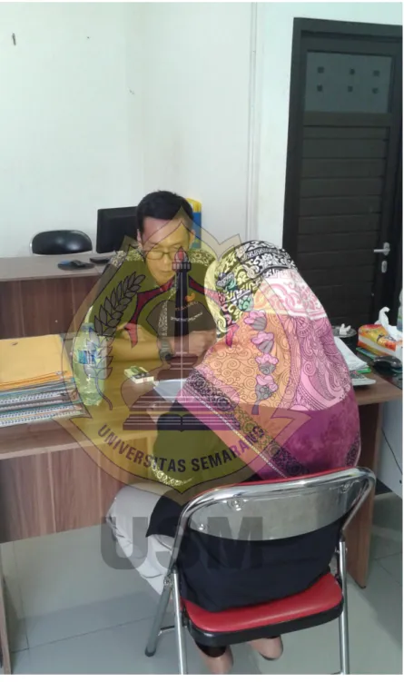 Foto saat Interview dengan Bapak Doddy 