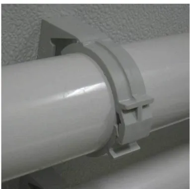 Gambar 1.16.: Klem kabel dan klem pipa PVC  
