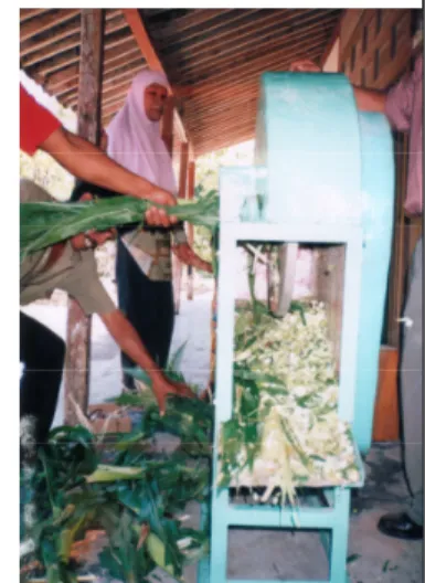 Gambar 1. Mesin pencacah pakan        
