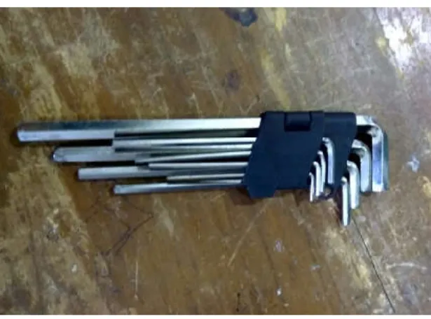 Gambar 3.6 kunci L 