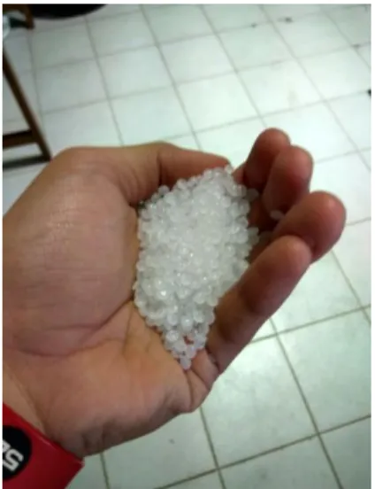 Gambar 3.1 Bijih plastik LDPE murni 