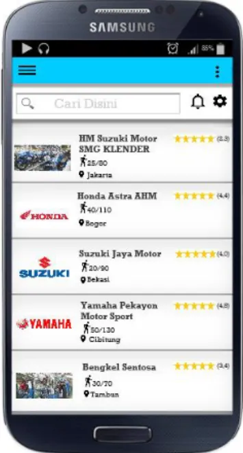 Gambar 3. Tampilan Menu Utama Aplikasi 