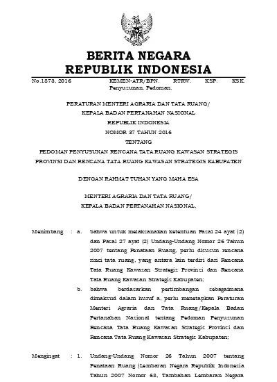 2016, No Peraturan Pemerintah Nomor 15 Tahun 2010 Tentang ...