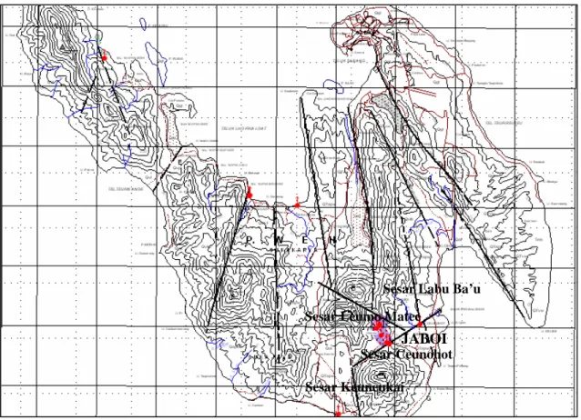 Gambar 3. Interpretasi Struktur Head On di Lintasan B