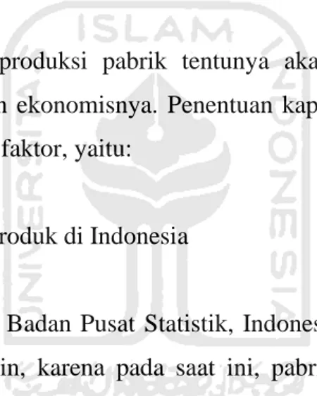 Tabel 1.1 Impor Amil Asetat Di Indonesia Pada Tahun 2013-2017 