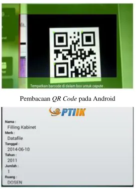 Gambar  di  atas  merupakan  data  yang  diperoleh  dari  hasil  pembacaan  dari  kode  pada  QR  Code,  dimana  data  tersebut  diperoleh  dari  server