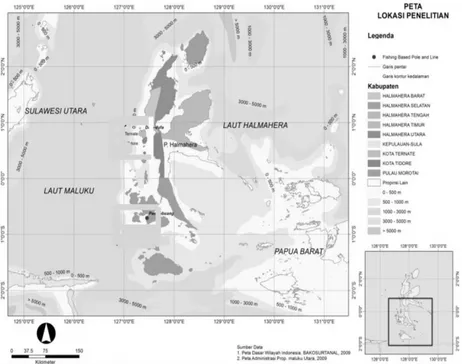 Gambar 1 Lokasi penelitian  2.  Pada fasilitas yang kapasitasnya tidak tentu, 