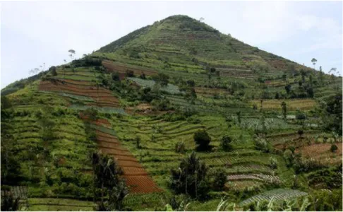 Gambar 2.1 Situs Gunung Padang 