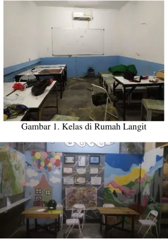 Gambar 1. Kelas di Rumah Langit 