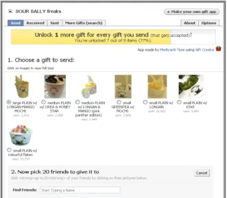 Gambar 2.11 Contoh Gift Ad 