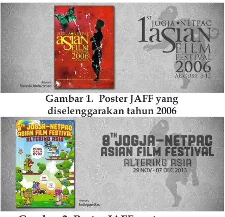 Gambar 1.  Poster JAFF yang 