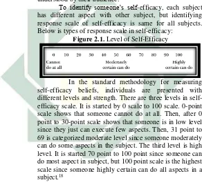 Figure 2.1. Level of Self-Efficacy 