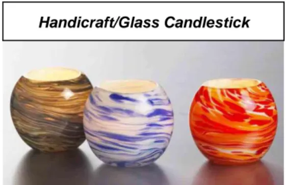 Gambar 5. Produk Handicraft China Handicraft/Glass Candlestick 
