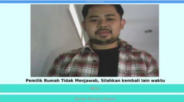 Gambar 8 Hasil Pengujian Kirim Pesan default 
