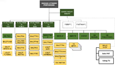 Gambar 1. Struktur Organisasi 