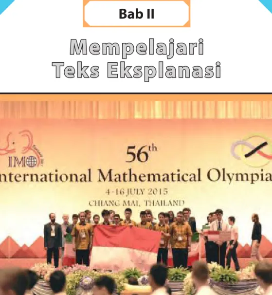 Gambar 2.1 Siswa Indonesia rebut perunggu Olimpiade Matematika di Thailand.
