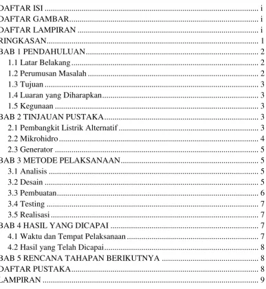 Gambar 1 Prototipe Mini Power Station .............................................................