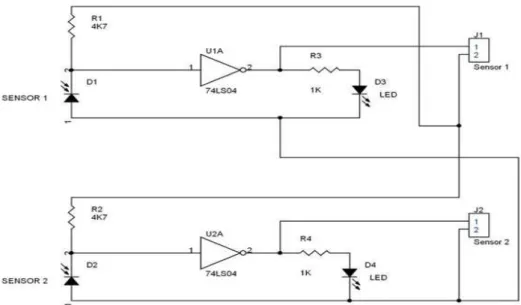 Gambar 3.3 Rangkaian sensor.