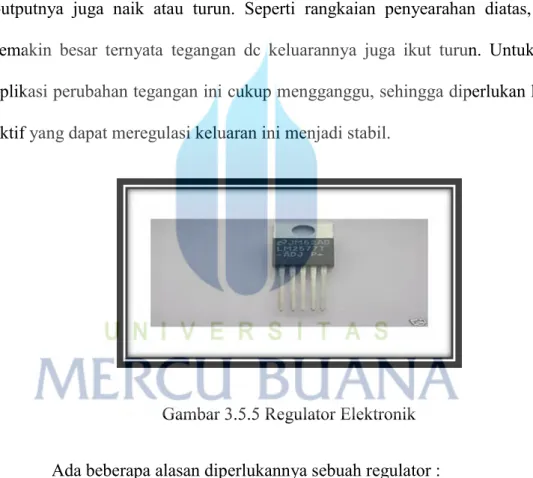 Gambar 3.5.5 Regulator Elektronik 