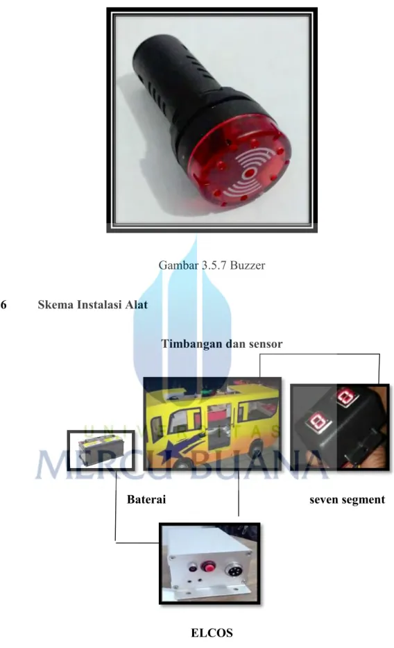 Gambar 3.5.7 Buzzer 