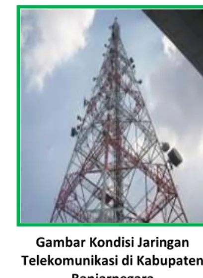Gambar Kondisi Jaringan  Telekomunikasi di Kabupaten 