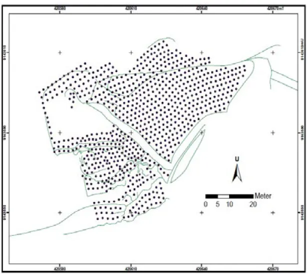 Gambar 17. Vektor 3D Hasil Stereoplotting Interaktif