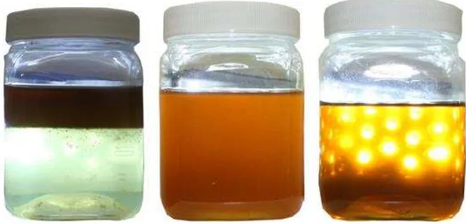 Figure 2.: Example water contamination in oil (Source: biokem.com) 