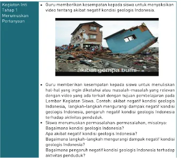 Tabel 6. Contoh Skenario) Inquiry/Discovery Learning 