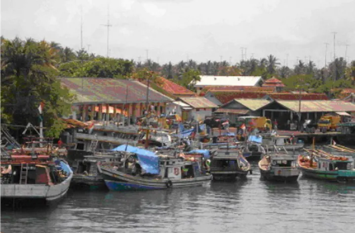Gambar 2. 1  Kawasan Pelabuhan Binuangeun, Kabupaten Lebak, Propinsi Banten 