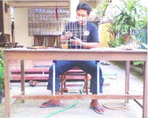 Gambar 1. Perakitan Bagian Bawah   Sangkar 