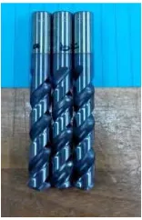 Figure 3.4: High Speed Steel coated with Titanium Nitrate 