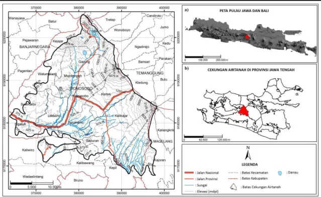 Gambar 1. Peta Indeks Lokasi Penelitian 